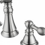 Load image into Gallery viewer, Bathroom Faucet Widespread Chrome with Drain