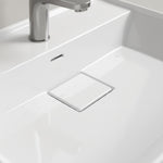 Load image into Gallery viewer, Bathroom Sink Wall-Mount Ceramic With Drain Cover