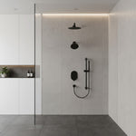 Load image into Gallery viewer, Multi-Finish Wall Mount Dual Shower System with 3 Sprays