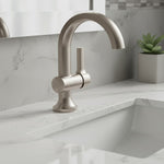 Load image into Gallery viewer, Single Hole Bathroom Faucet Multi-Finish with Drain Assembly