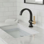 Load image into Gallery viewer, Single Hole Bathroom Faucet Multi-Finish with Drain Assembly
