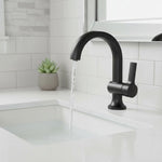 Load image into Gallery viewer, Single Hole Bathroom Faucet Multi-Finish with Drain Assembly