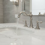 Load image into Gallery viewer, Bathroom  Faucet Widespread Chrome with Drain