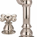 Load image into Gallery viewer, Bathroom Faucet Widespread Polished Nickel with Drain