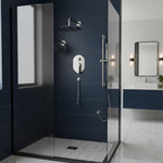 Load image into Gallery viewer, Multi-Finish Wall Mount Dual Shower System with 3 Sprays