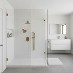 Load image into Gallery viewer, Multi-Finish Wall Mount Dual Shower System with 3 Sprays