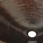 Load image into Gallery viewer, Oil Rubbed Bronze Drop-In Copper Sink with Overflow