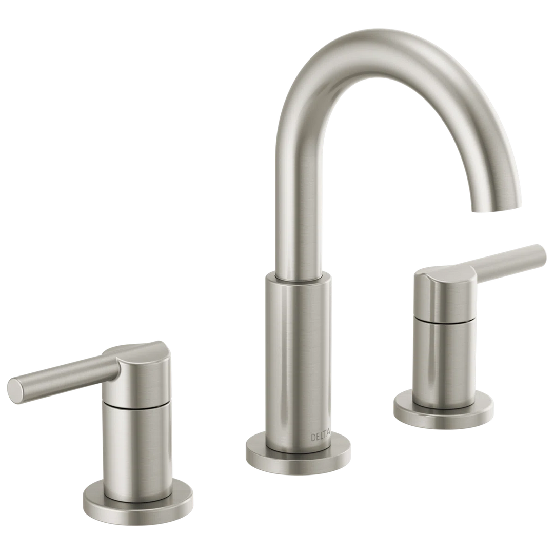 Widespread Bathroom Faucet 3 Hole Multi-Finish with Drain