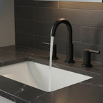 Load image into Gallery viewer, Widespread Bathroom Faucet 3 Hole Multi-Finish with Drain