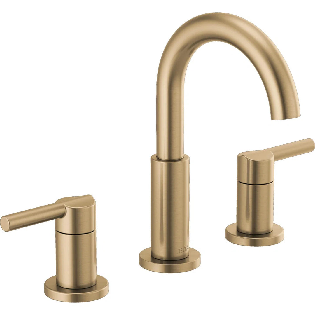 Widespread Bathroom Faucet 3 Hole Multi-Finish with Drain