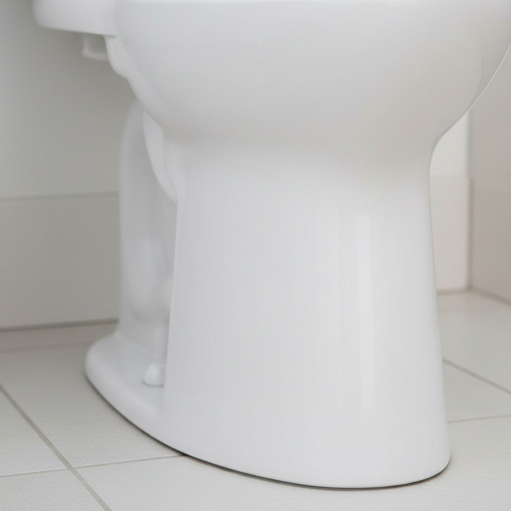 White Two-Piece Elongated Toilet with Soft Close Seat