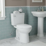 Load image into Gallery viewer, White Two-Piece Elongated Toilet with Soft Close Seat